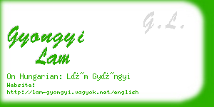 gyongyi lam business card